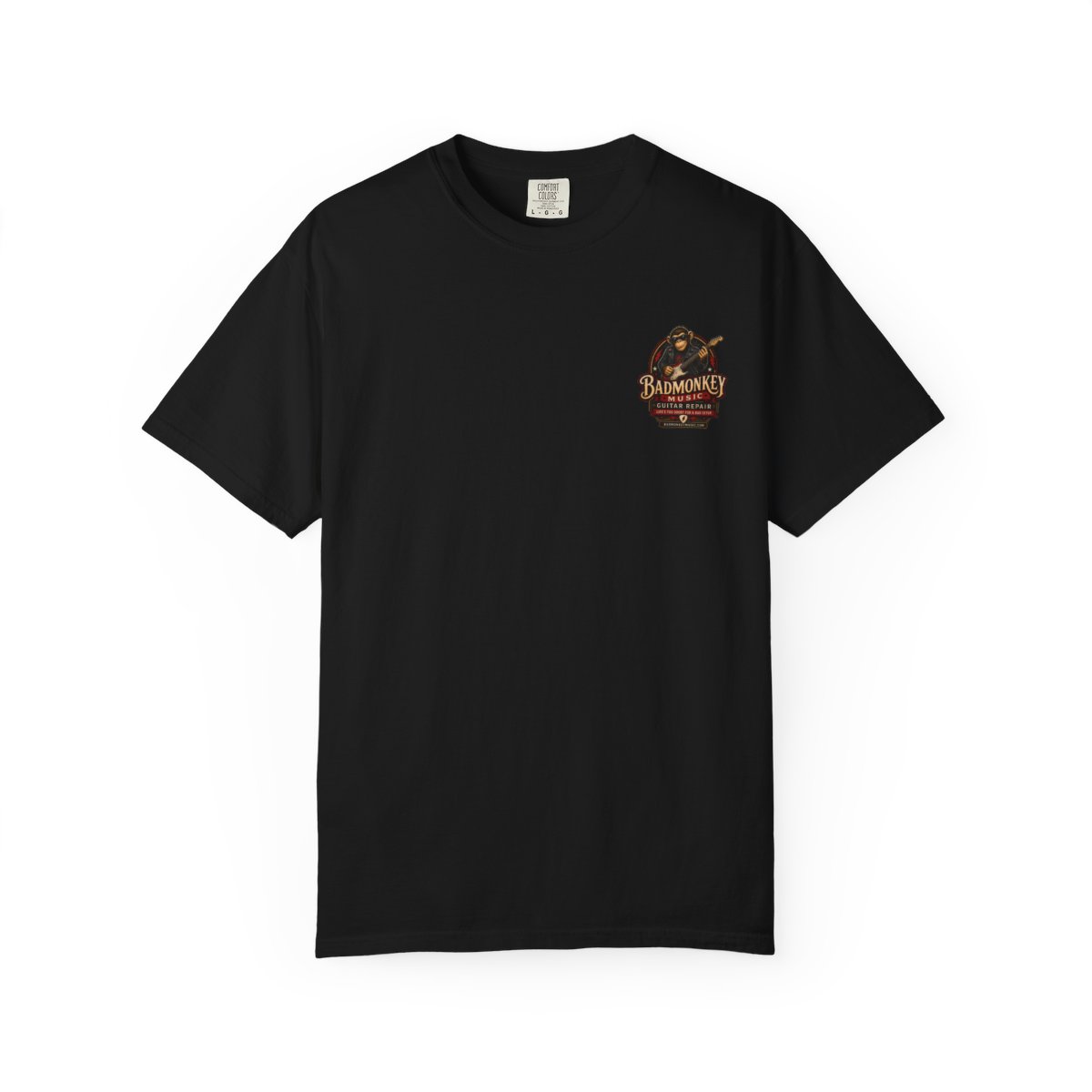 Black Jammin' Mechanic Tee front