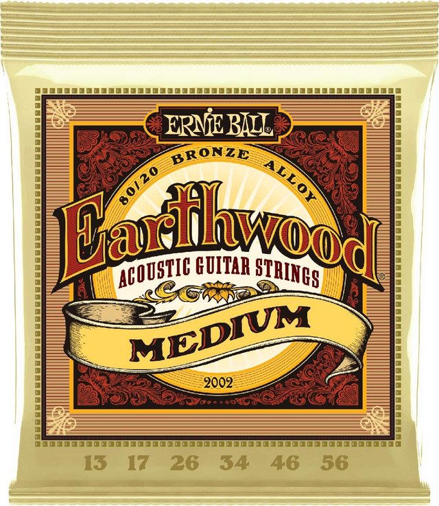 Ernie Ball Earthwood 80/20 Bronze Acoustic Guitar Strings