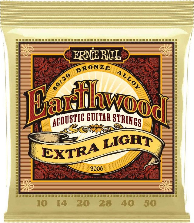 Ernie Ball Earthwood 80/20 Bronze Acoustic Guitar Strings additional photo thumbnail