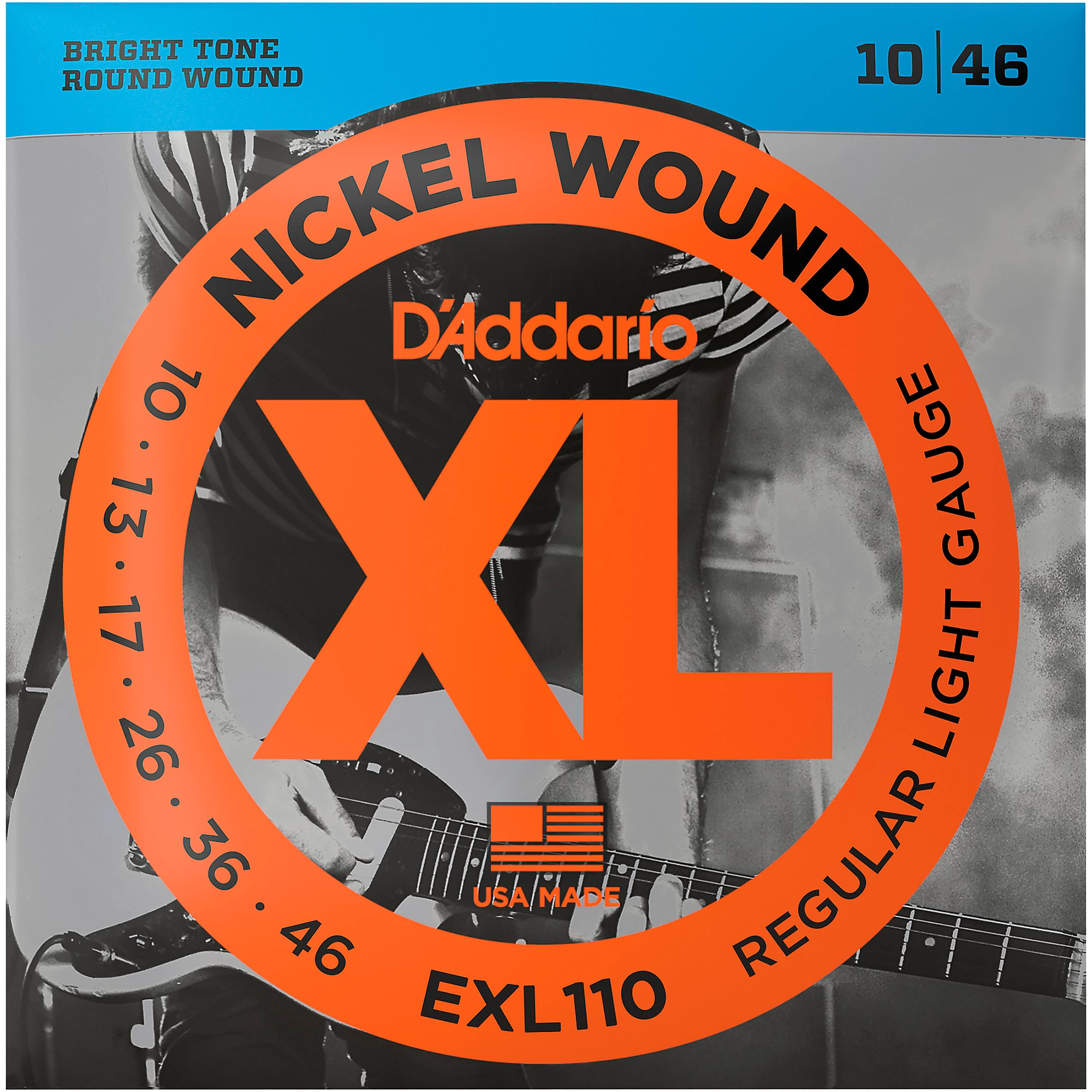 D'Addario EXL Nickel Wound Electric Guitar Strings