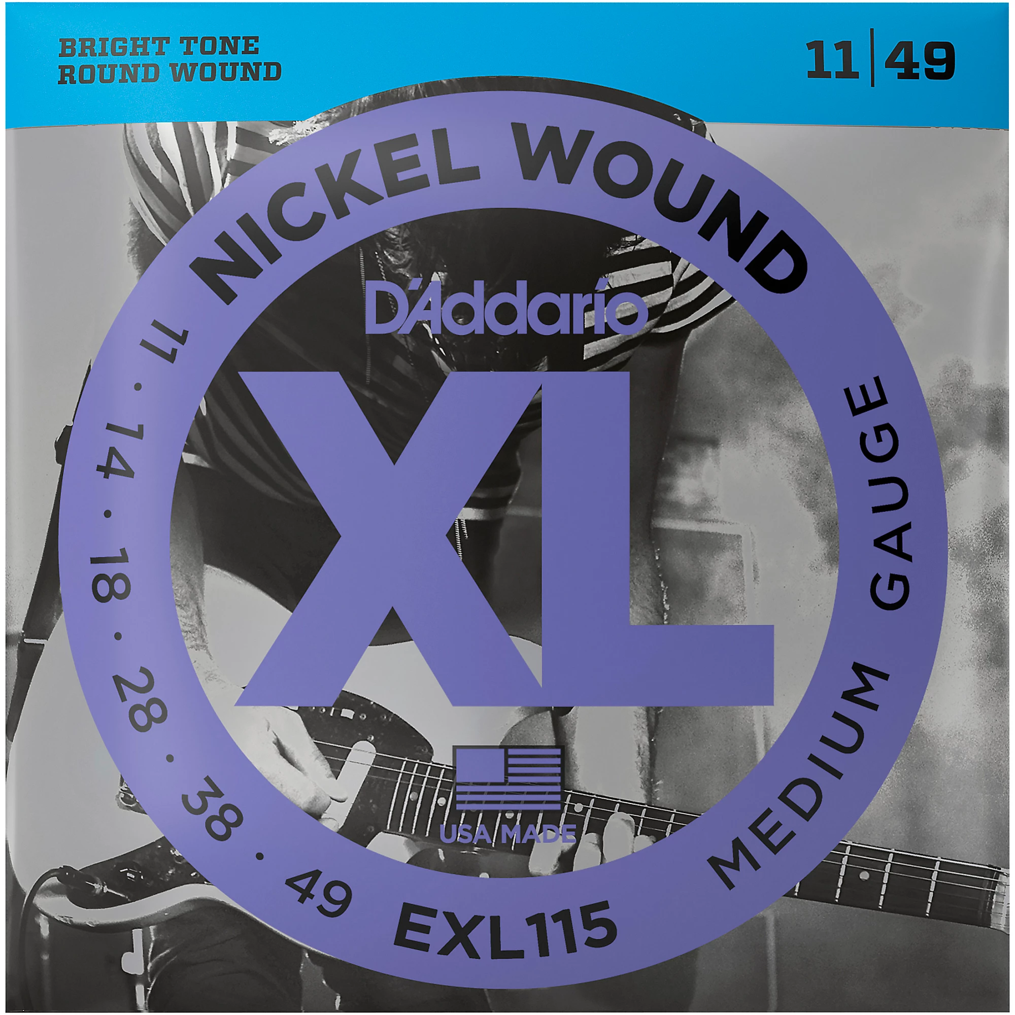 D'Addario EXL Nickel Wound Electric Guitar Strings additional photo thumbnail