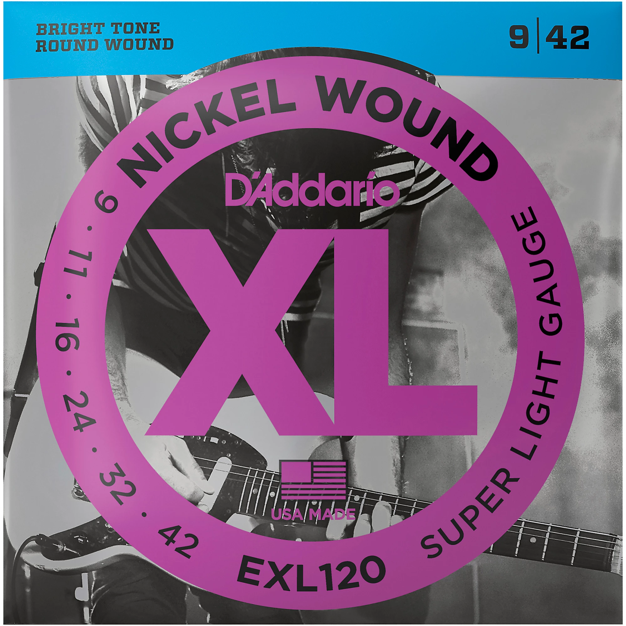 D'Addario EXL Nickel Wound Electric Guitar Strings additional photo thumbnail