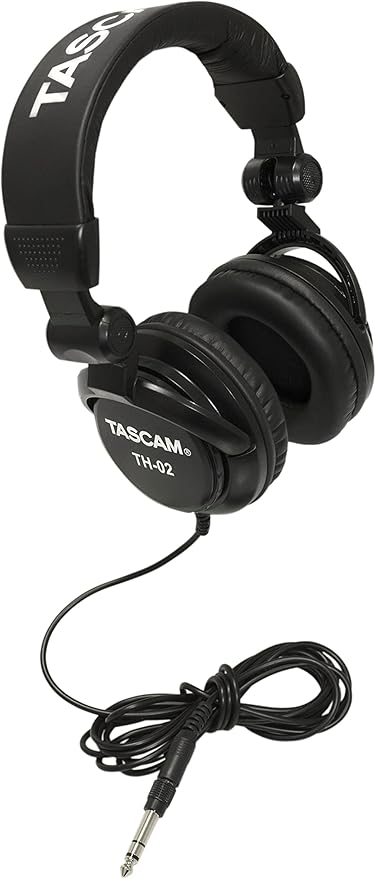Tascam TH-02-B Multi-Use Studio Grade Headphones