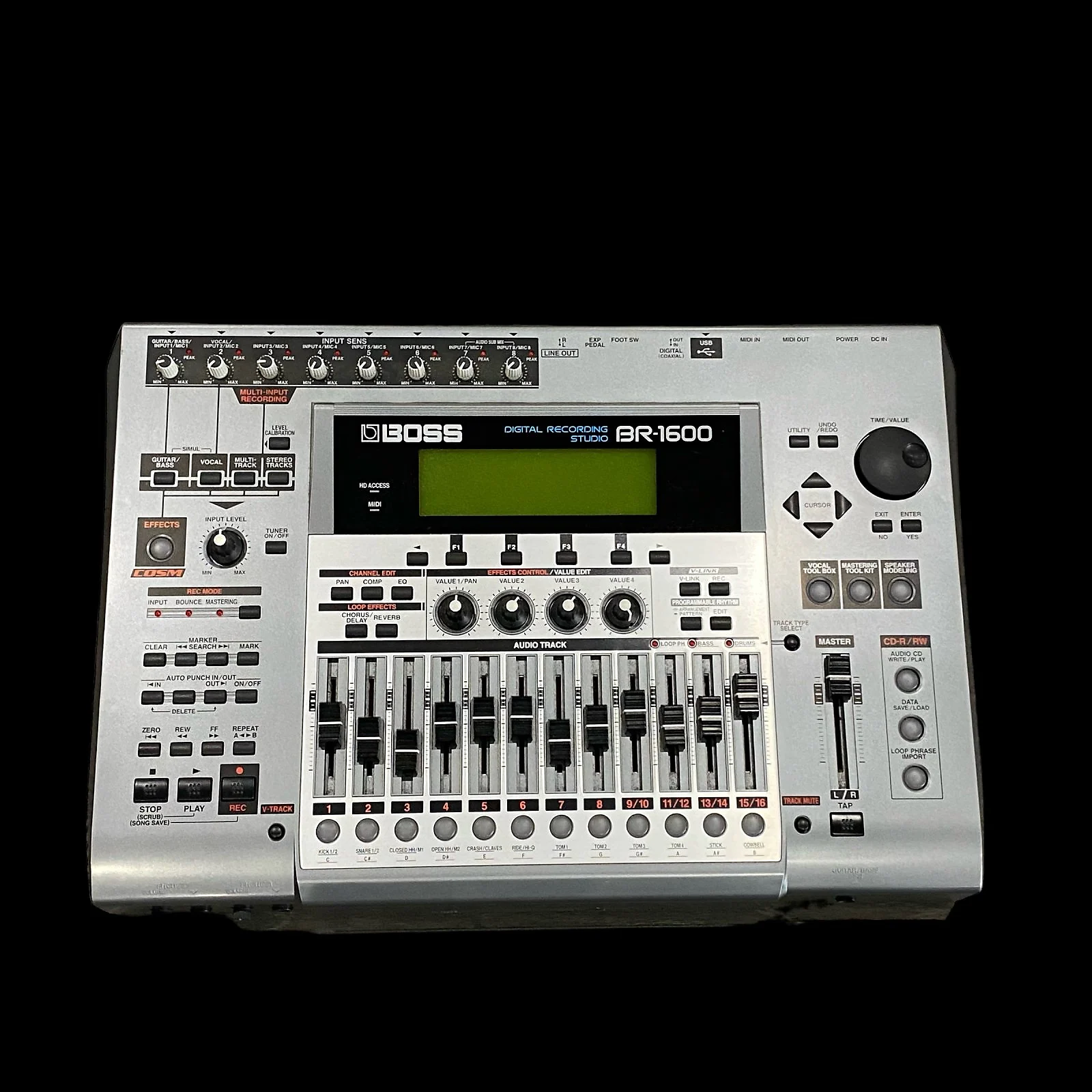 Boss 1600CD multi-track recorder